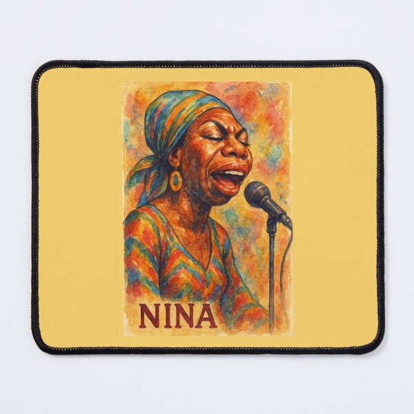 Item preview, Nina Simone designed and sold by Sarcastic designs.