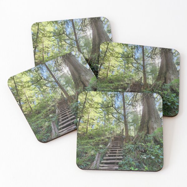 Item preview, Wooden Stairs in the Woods designed and sold by M-Ecrystalgifts.