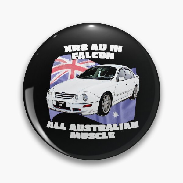 Item preview, XR8 AU Series III Falcon All Australian Muscle in White designed and sold by Michael van der Hoorn.