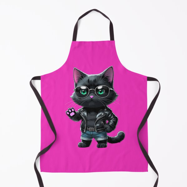 Item preview, Cool Biker Cat designed and sold by ShapeVibe.