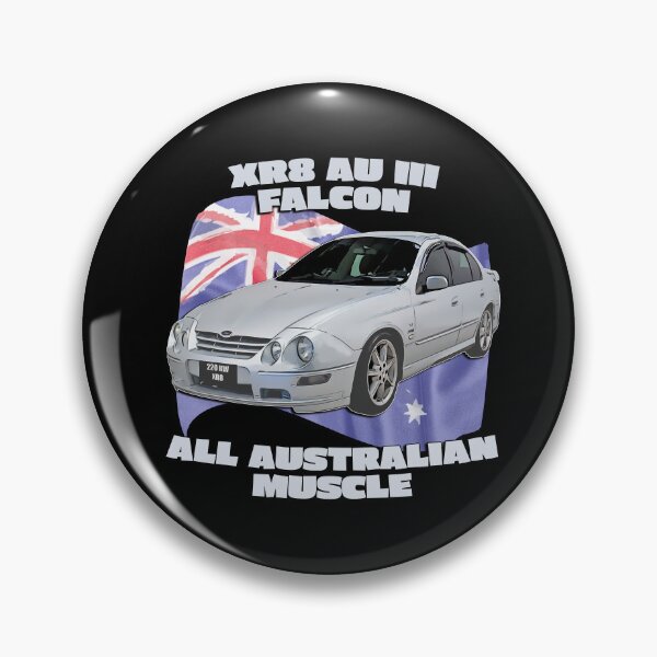 Item preview, XR8 AU Series III Falcon All Australian Muscle in Silver designed and sold by Michael van der Hoorn.
