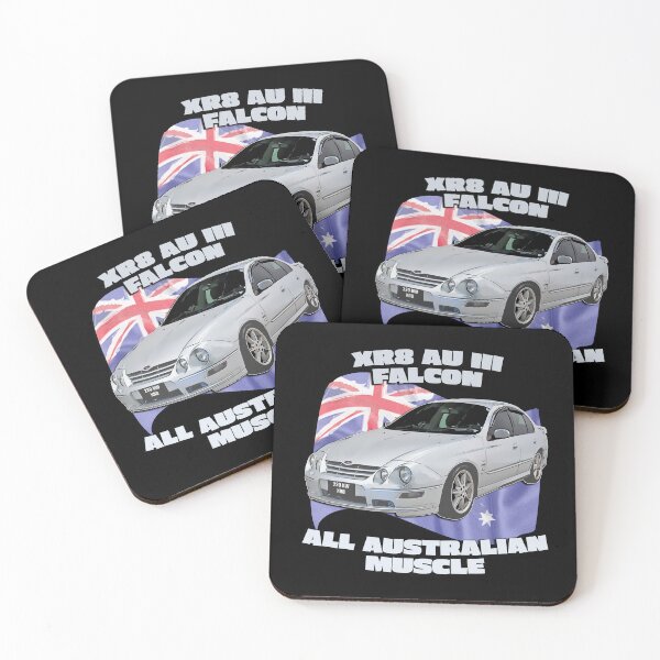 Item preview, XR8 AU Series III Falcon All Australian Muscle in Silver designed and sold by Michael van der Hoorn.