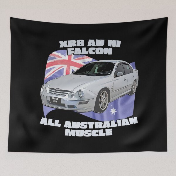 Item preview, XR8 AU Series III Falcon All Australian Muscle in Silver designed and sold by Michael van der Hoorn.