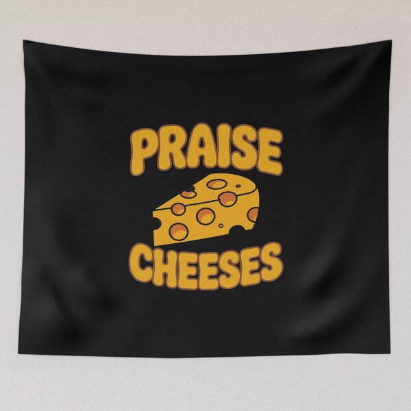 Item preview, Praise Cheeses Funny Cheese Lover in Gouda We Trust designed and sold by skanderio.