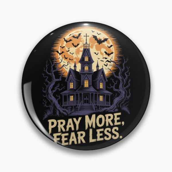 Item preview, Pray More Fear Less Spiritual Courage Mystic designed and sold by skanderio.