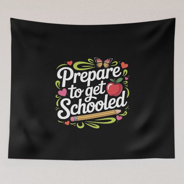 Item preview, Prepare to Get Schooled Teacher designed and sold by skanderio.