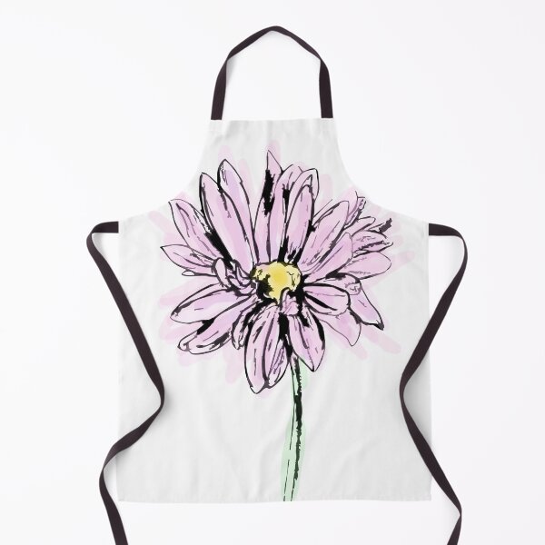 Item preview, Line Drawing Daisy in Purple Pink designed and sold by elisewied.