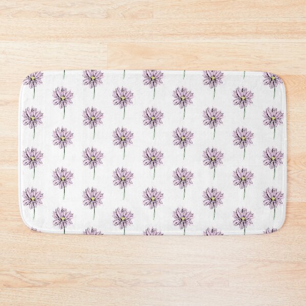 Item preview, Line Drawing Daisy in Purple Pink designed and sold by elisewied.