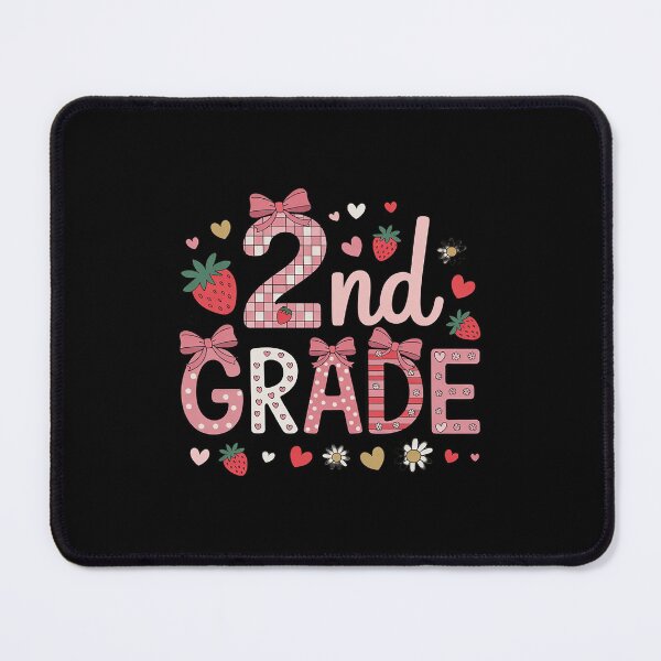 Item preview, Preppy Back to School Teacher Strawberry Coquette Grade 2nd designed and sold by skanderio.