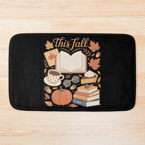 Item preview, Preppy Fall Autumn Book Reading Fully Booked This Fall designed and sold by skanderio.