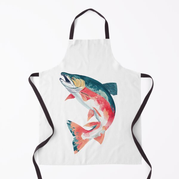 Item preview, Colourful Salmon designed and sold by Mel Bel Studio .
