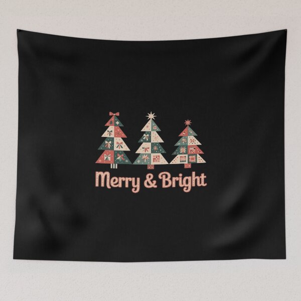 Item preview, Preppy Xmas Coquette Bow Lace Merry Bright Christmas Tree designed and sold by skanderio.
