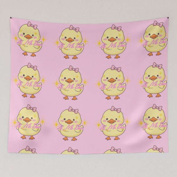 Item preview, Lil Ms Diva – Lindo pollito amarillo con lazo rosa designed and sold by PinkCityCo.