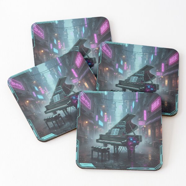 Item preview, Cyberpunk Alleyway: The Lost Piano designed and sold by Grigorii Palamarchuk Pianist.