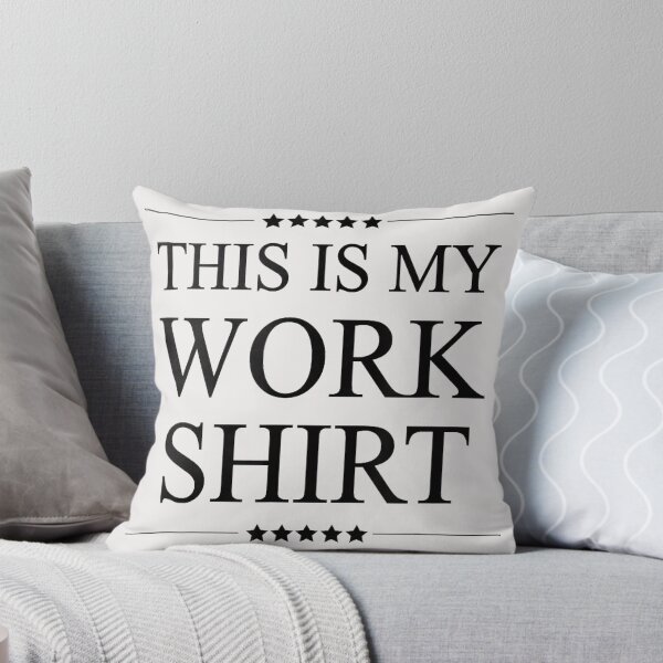 Item preview, "My Official Work Uniform" Sarcastic Office Life Apparel - Classic Typography  designed and sold by waebox.