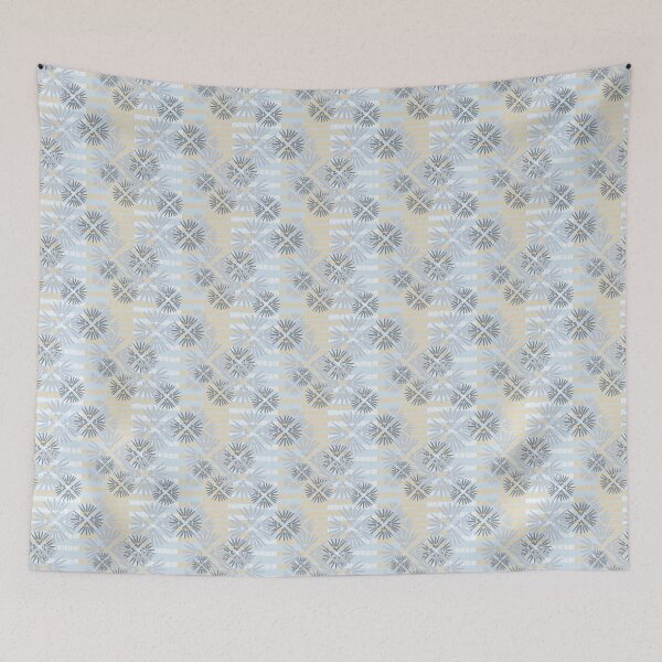 Item preview, Japan Blocks - Shizen - blue yellow designed and sold by Stephanie Fiona Design.