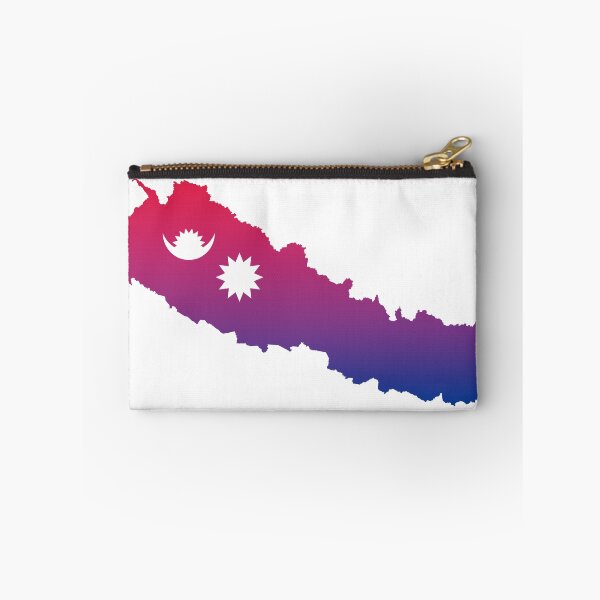 Item preview, Beautiful Nepal Flag Map, नेपाल designed and sold by MapsNepal.