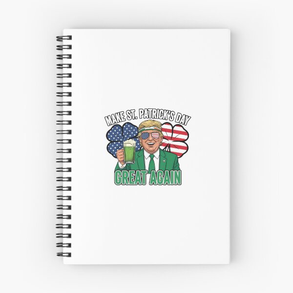 Item preview, Make St. Patrick's Day Great Again Trump Irish Flag designed and sold by Dony1938.