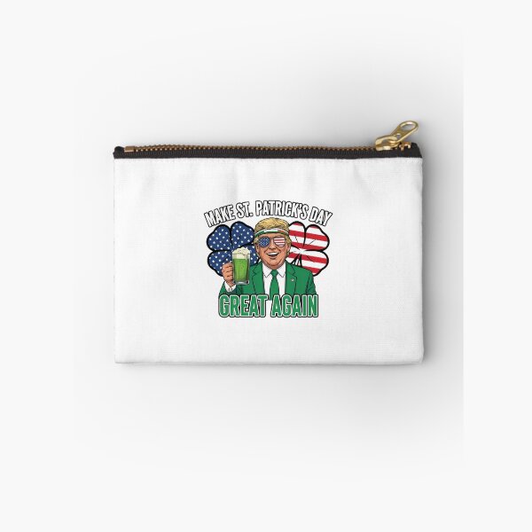 Item preview, Make St. Patrick's Day Great Again Trump Irish Flag designed and sold by Dony1938.