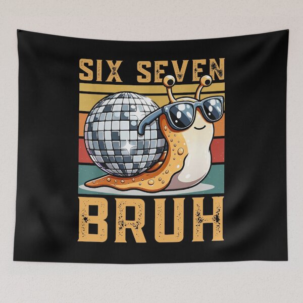 Item preview, Retro Disco Snail Funny Bruh Shirt designed and sold by LashondaGreen89.