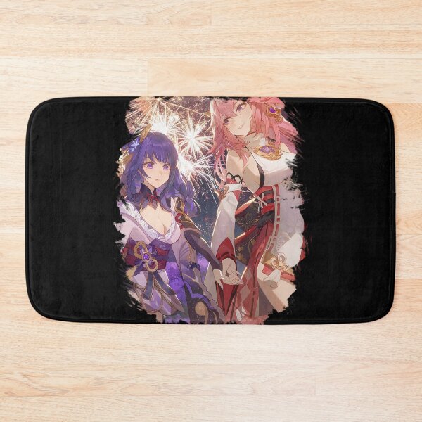 Item preview, Shogun Raiden And Yae Miko designed and sold by El Hermano Gym.