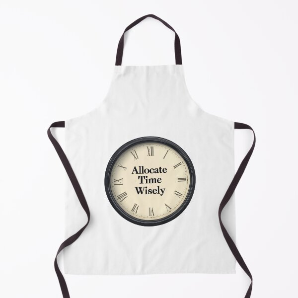 Item preview, Allocate Time Wisely Minimal Productivity Reminder designed and sold by FWLKIT.