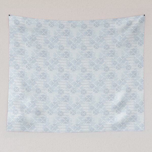 Item preview, Japan Blocks - Shizen - all light blue designed and sold by Stephanie Fiona Design.
