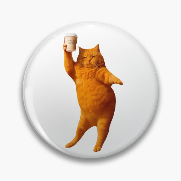 Artikelvorschau, Katze genießt Kaffee entworfen und verkauft von Lovedesigning25.