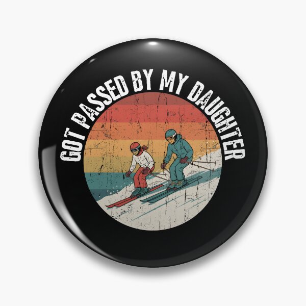 Item preview, Got Passed By My Daughter Skiing designed and sold by mennayasser7.