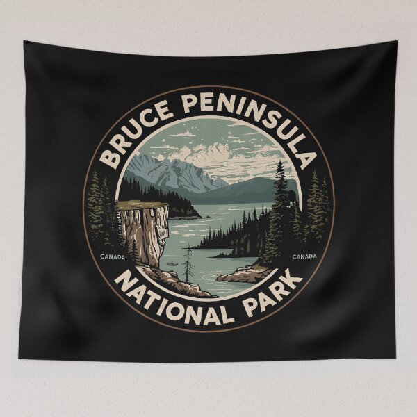 Item preview, Bruce Peninsula National Park - Canada  designed and sold by GoodOldVintage.