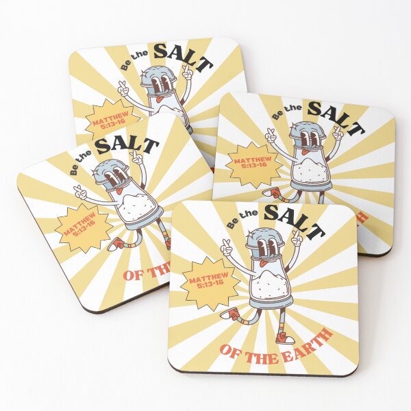 Item preview, Be the Salt of the Earth Christian Art – Yellow Rays designed and sold by Holy Ink Studio.