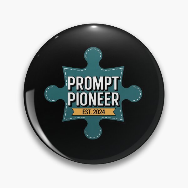 Item preview, Prompt Pioneer Est. 2024 Felt Puzzle AI designed and sold by imsamaharem.