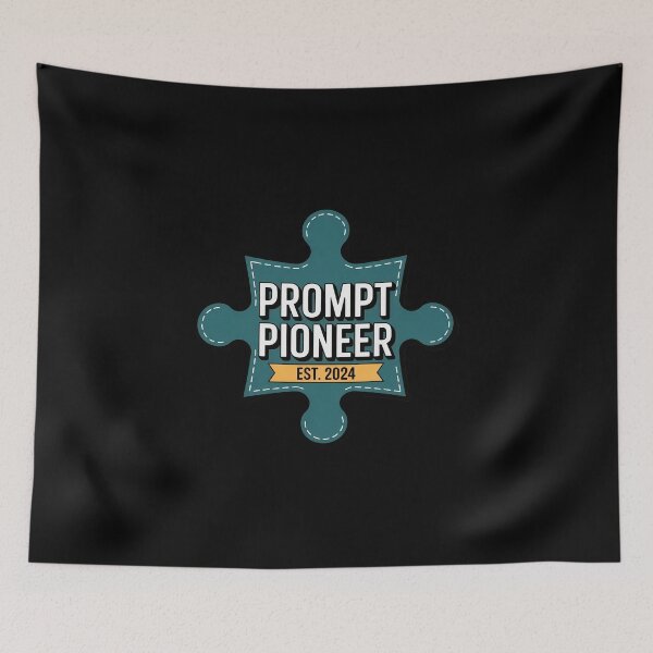 Item preview, Prompt Pioneer Est. 2024 Felt Puzzle AI designed and sold by imsamaharem.