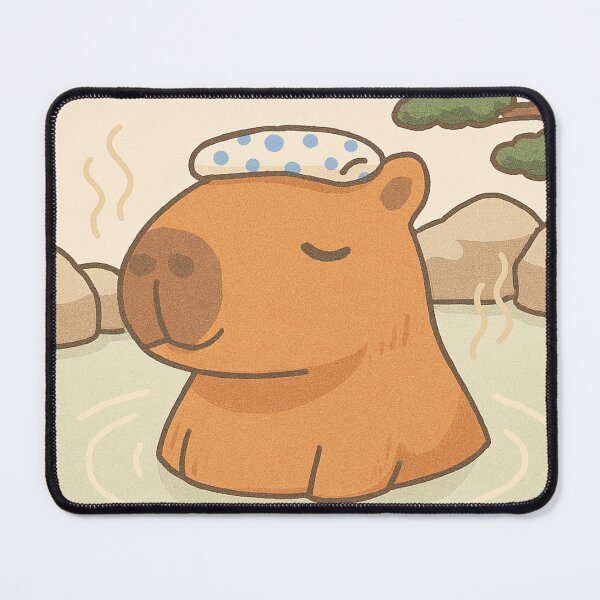 Item preview, Kawaii Bear at the Hot Spring designed and sold by Serge-Design.