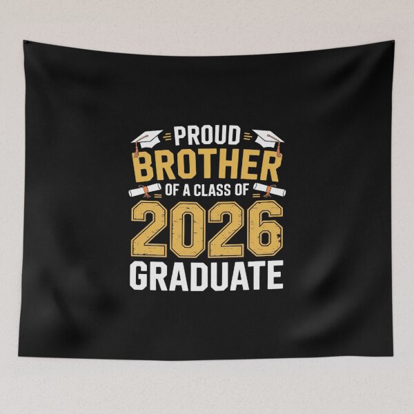 Item preview, Proud Brother of A Class of 2026 Graduate Senior Graduation designed and sold by imsamaharem.