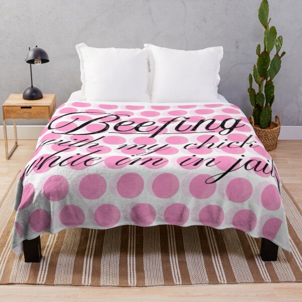Item preview, "beefing with my chick while im in jail " quote design 1 designed and sold by Ash-Doll.