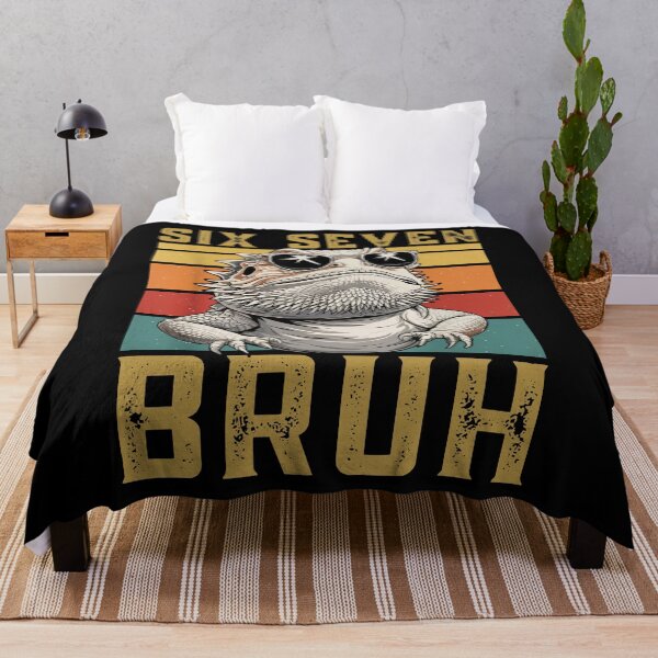 Artikelvorschau, Cooles Bartagamen-Shirt „Six Seven Bruh“ entworfen und verkauft von LashondaGreen89.