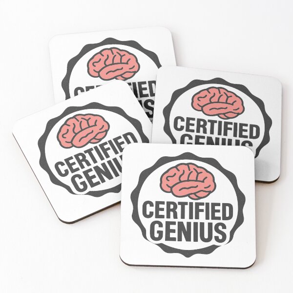Item preview, Certified genius designed and sold by CheekyPete.