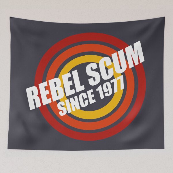 Item preview, Rebel Scum Since 1977" – Retro Resistance Merch for True Fans designed and sold by VoglR.