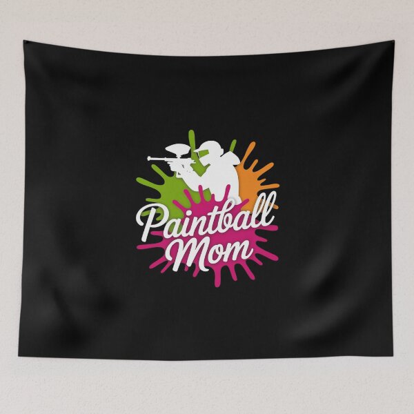 Item preview, Proud Paintball Mom Supporting Players in Action Arena designed and sold by imsamaharem.