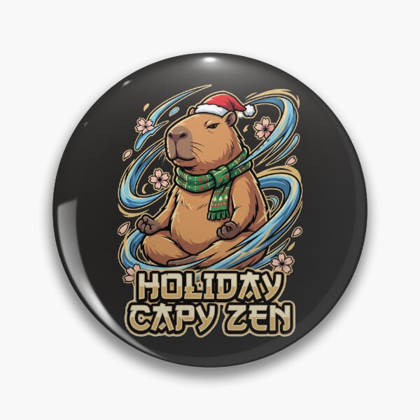 Item preview, Cute Holiday Capybara Anime Manga Christmas Gift Tee designed and sold by Thaivi Design.
