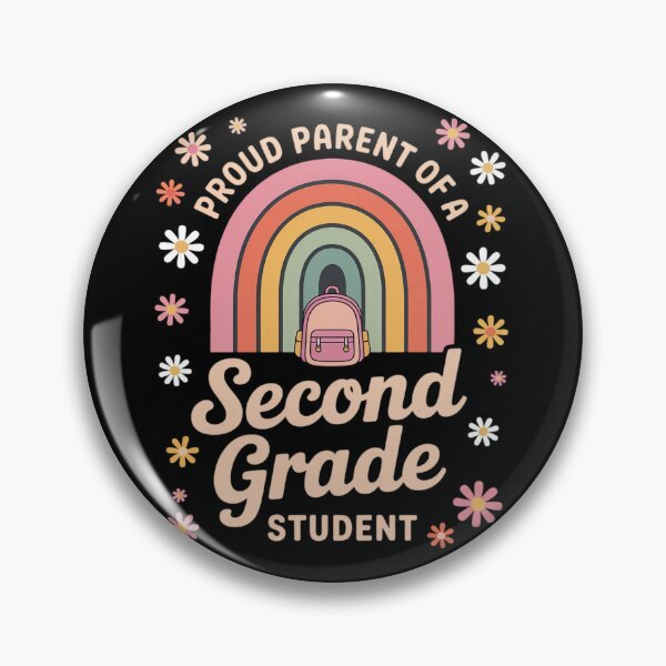 Item preview, Proud Parent of A Second Grade Student, Cute Back to School designed and sold by imsamaharem.