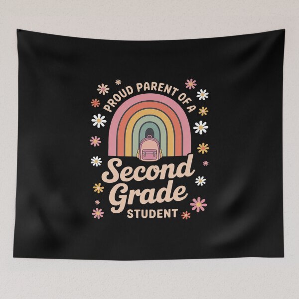 Item preview, Proud Parent of A Second Grade Student, Cute Back to School designed and sold by imsamaharem.