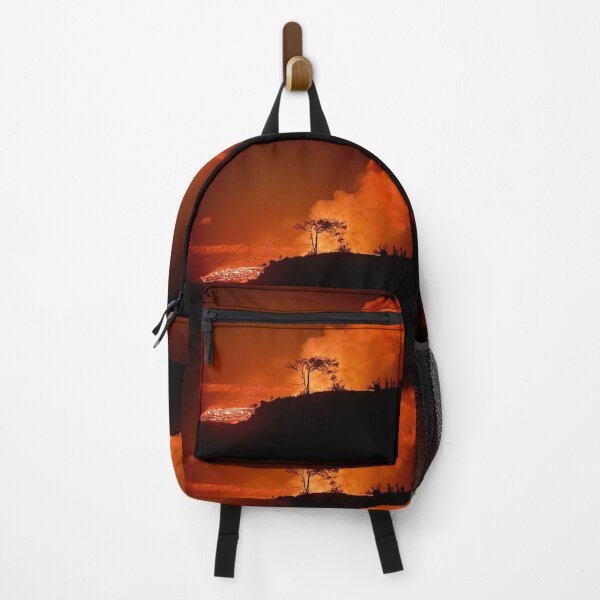 Item preview, Volcanic Lava Glow at Night designed and sold by TrisaThyme.