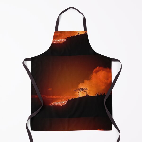 Item preview, Volcanic Lava Glow at Night designed and sold by TrisaThyme.