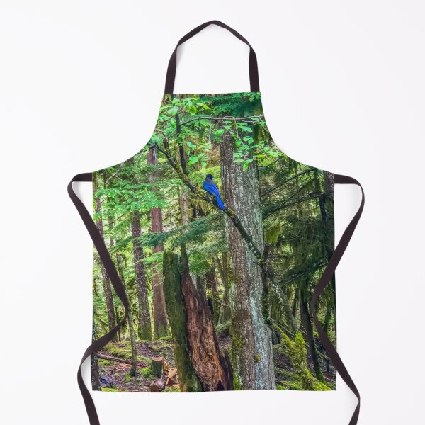 Item preview, Steller’s Jay in Enchanted Oregon Forest designed and sold by aadventures.