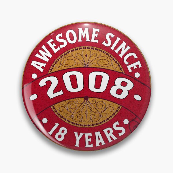 Item preview, Awesome Since 2008, 18 birthday gift designed and sold by Ray's Photos & Art.