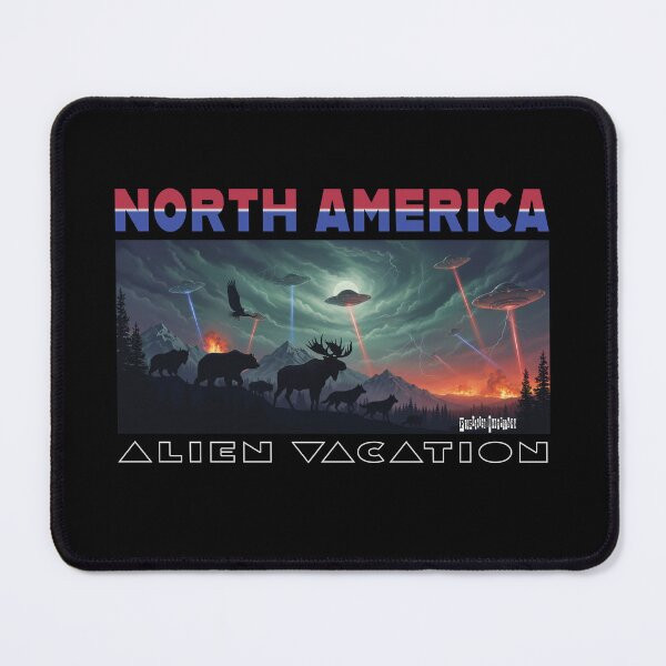 Item preview, North America: Alien Vacation designed and sold by Fragmented Murmurings.