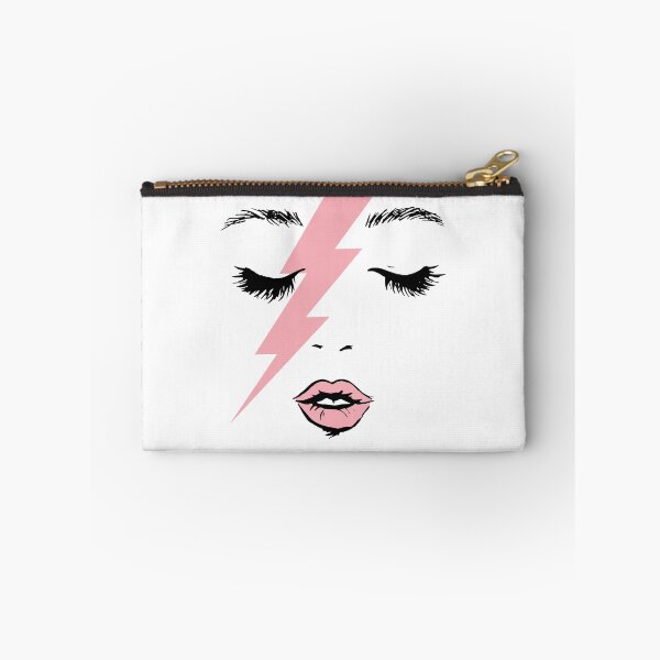 Item preview, Glam Rock Pop Star Lightning Face designed and sold by The secret storage room.