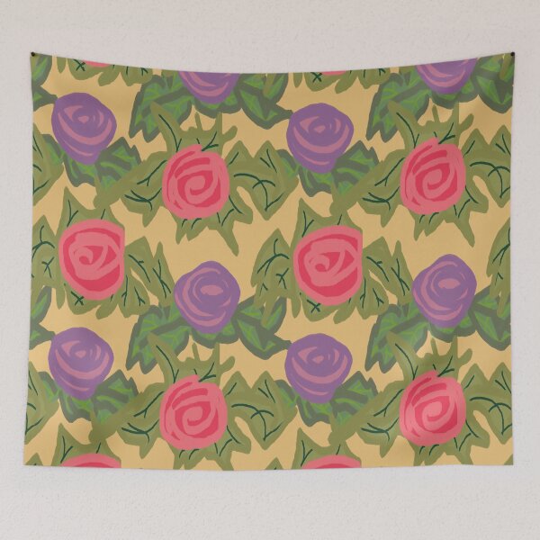 Item preview, Retro Grandma Roses designed and sold by RepeatCandy.